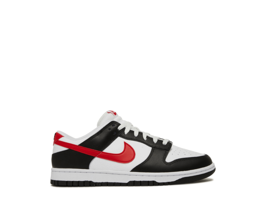 Nike Dunk Low 'Black White Red'