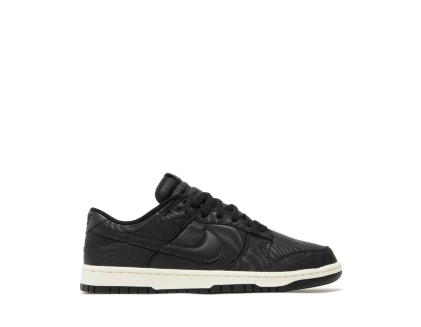 Nike Dunk Low 'Black Canvas'