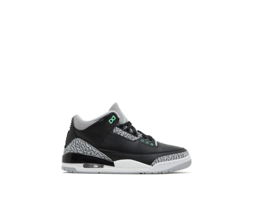 Air Jordan Retro 3 'Green Glow'