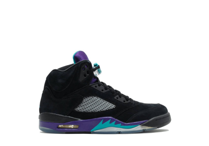 Air Jordan Retro 5 'Black Grape'